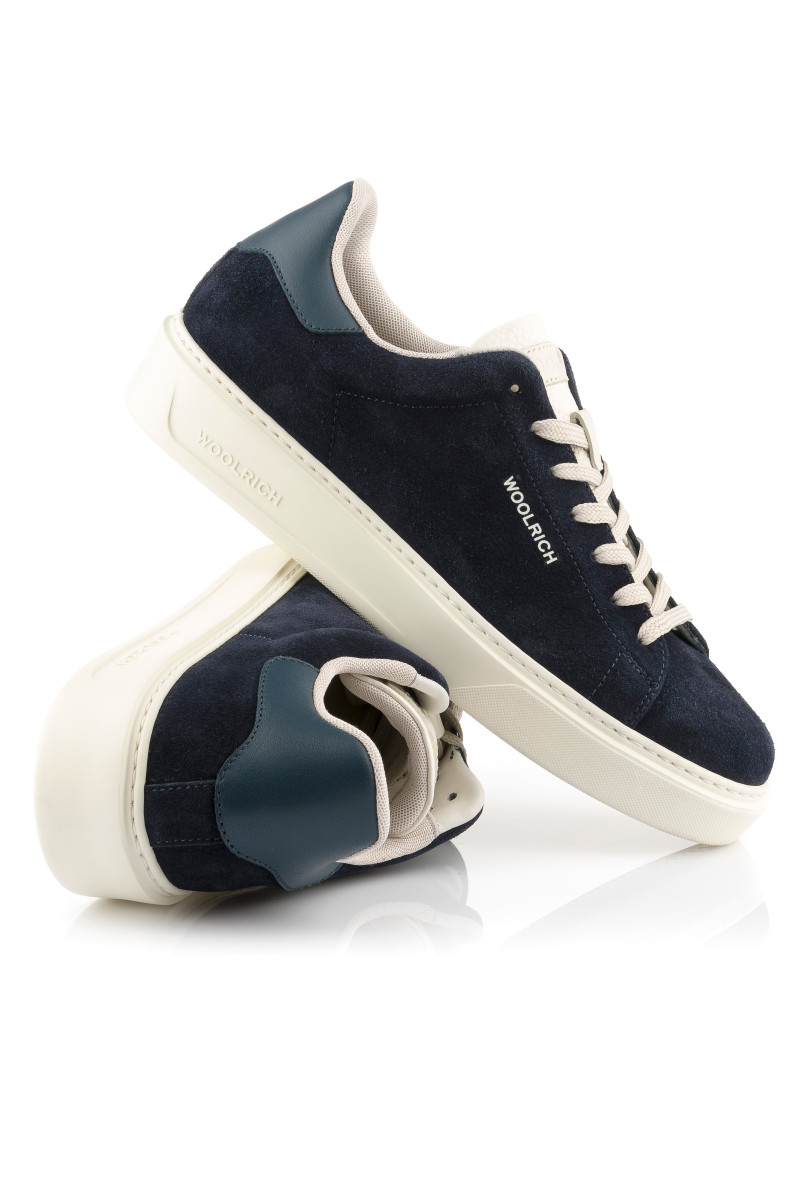 Sportcipő Woolrich Classic Court Man Camoscio Blue
