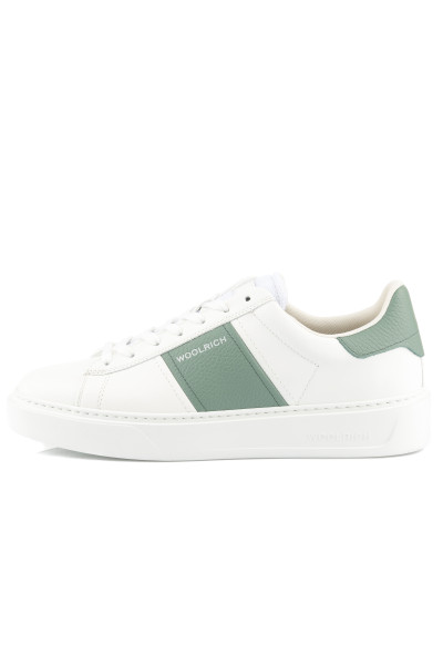 TENISKY WOOLRICH CLASSIC COURT MAN CALF - GRANA - Fotografie č. 5