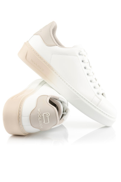 TENISKY WOOLRICH CLASSIC COURT WOMEN CALF - PVC - Fotografie č. 1