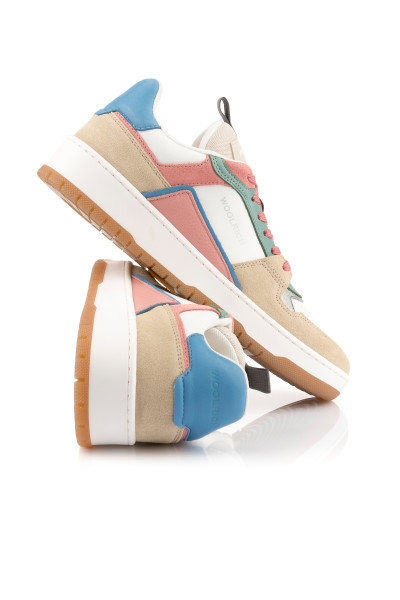 SPORTCIPŐ WOOLRICH LOW BASKET WOMAN CAMOSCIO - CALF - Kép 3