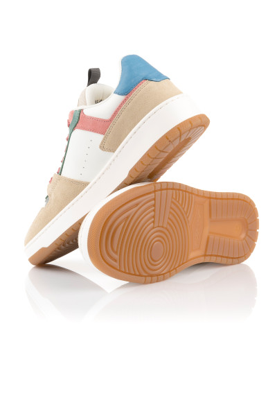 SPORTCIPŐ WOOLRICH LOW BASKET WOMAN CAMOSCIO - CALF - Kép 4