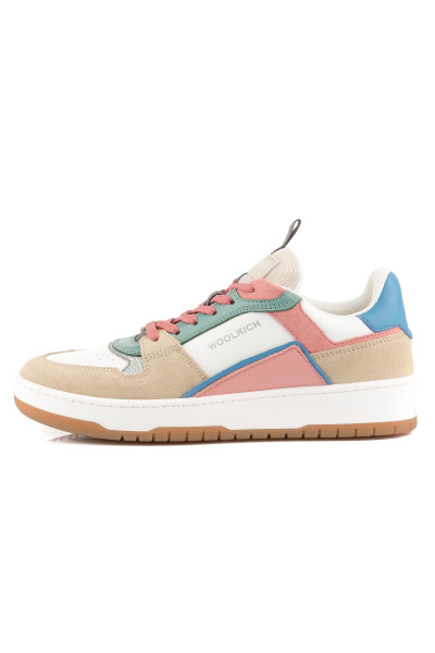 SPORTCIPŐ WOOLRICH LOW BASKET WOMAN CAMOSCIO - CALF - Kép 5