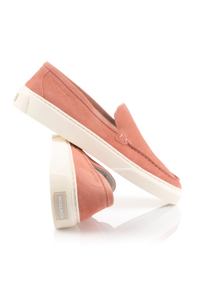 POLOBOTKY WOOLRICH SLIP ON LOAFER WOMEN CAMOSCIO - Fotografie č. 3