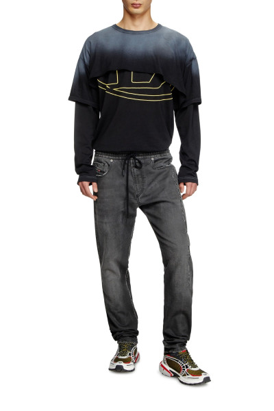 DŽÍNY DIESEL 2060 D-STRUKT JOGG SWEAT JEANS - Fotografie č. 1