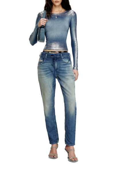 DŽÍNY DIESEL 2034 D-KRAILEY-B JOGG SWEAT JEANS - Fotografie č. 1