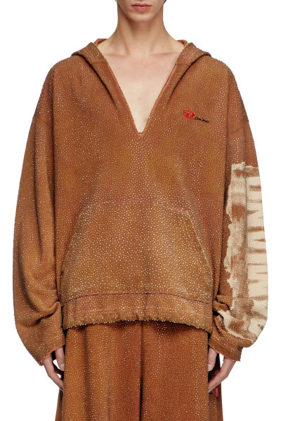 MIKINA DIESEL S-BOXT-HOOD-LUX-DD SWEAT-SHIRT - Fotografie č. 1