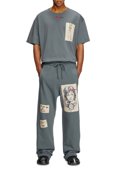 TEPLÁKY DIESEL P-MARTYANS-DD TROUSERS - Fotografie č. 1