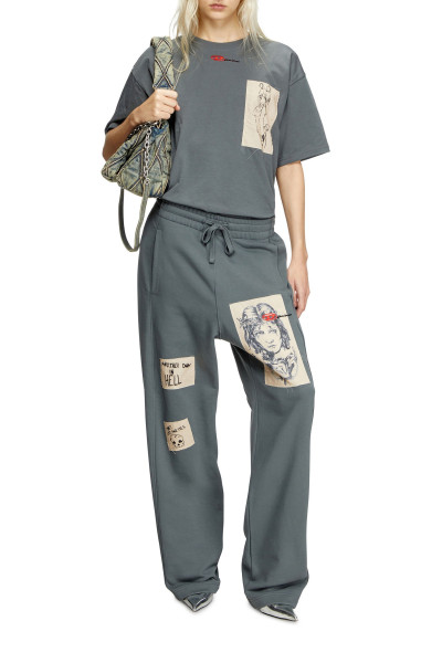 TEPLÁKY DIESEL P-MARTYANS-DD TROUSERS - Fotografie č. 2