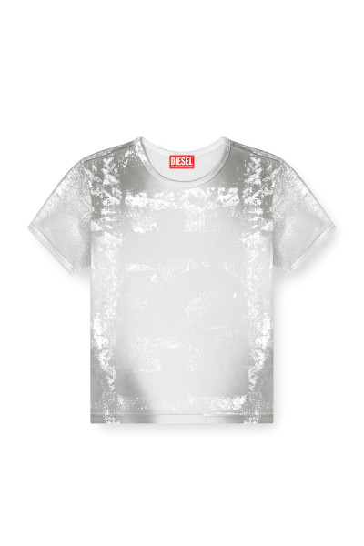 TRIČKO DIESEL T-UNCUTIE-LONG-Q5 T-SHIRT - Fotografia č. 4