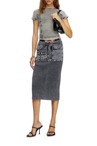 SZOKNYA DIESEL M-MERYN SKIRT - Kép 1