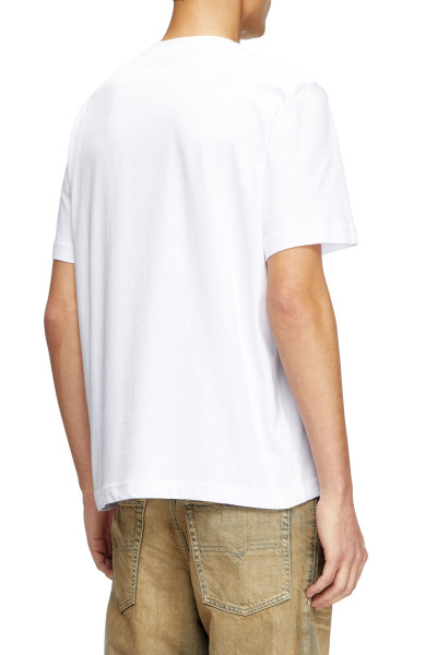 PÓLÓ DIESEL T-ADJUST-BIGOVAL T-SHIRT - Kép 6