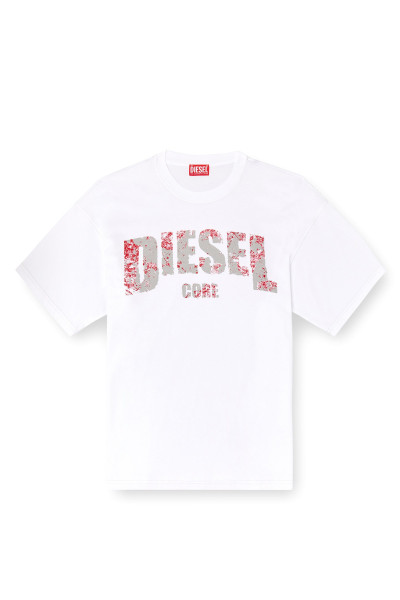 PÓLÓ DIESEL T-ADJUST-R25 T-SHIRT - Kép 4