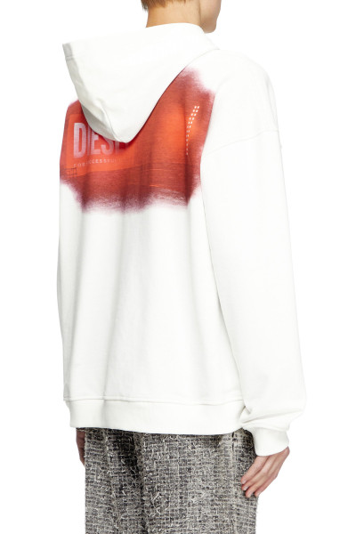 MIKINA DIESEL S-BOXT-HOOD-R11 SWEAT-SHIRT - Fotografie č. 3