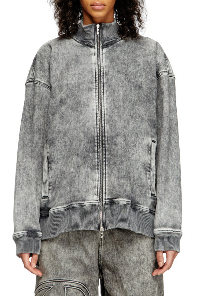 MIKINA DIESEL D-CARLY-S TRACK SWEAT-SHIRT - Fotografie č. 5