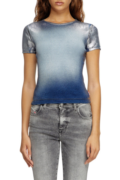 TRIČKO DIESEL T-ELE-LONG-Q1 T-SHIRT - Fotografie č. 1