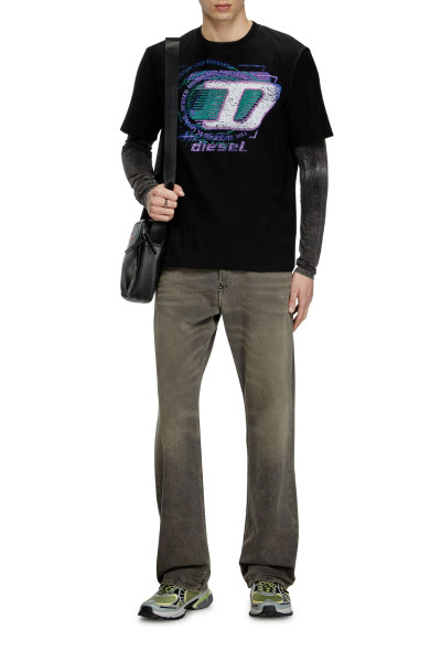 PÓLÓ DIESEL T-ADJUST-R11 T-SHIRT - Kép 2