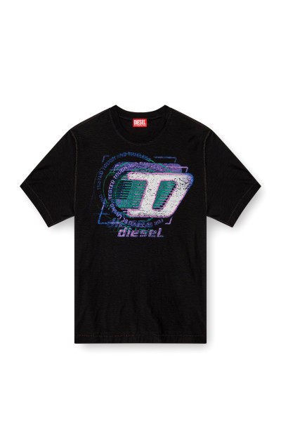 PÓLÓ DIESEL T-ADJUST-R11 T-SHIRT - Kép 4