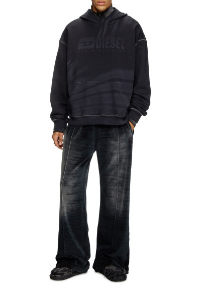 MIKINA DIESEL S-BOXT-HOOD-R9 SWEAT-SHIRT - Fotografie č. 2