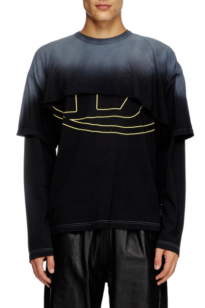 PÓLÓ DIESEL T-BESH-CUT T-SHIRT - Kép 1