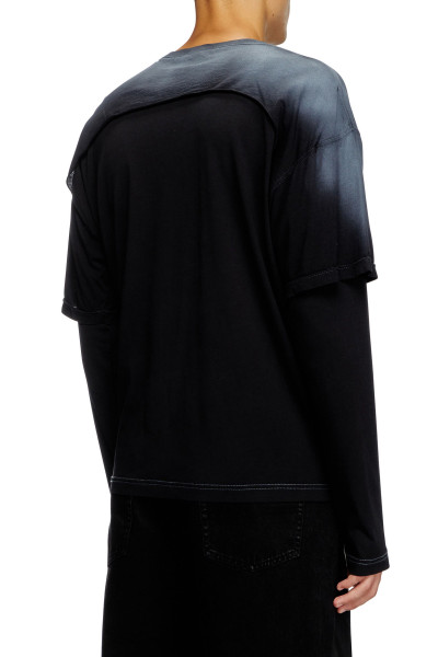 PÓLÓ DIESEL T-BESH-CUT T-SHIRT - Kép 3