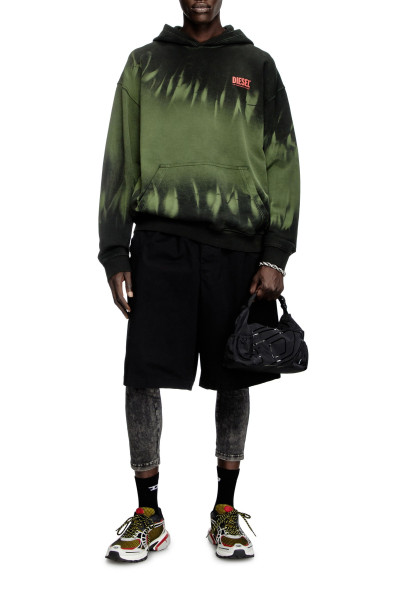 MIKINA DIESEL S-BOXT-HOOD-R2 SWEAT-SHIRT - Fotografie č. 2