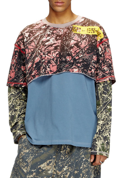 PÓLÓ DIESEL T-BESH-CAMOU T-SHIRT - Kép 1