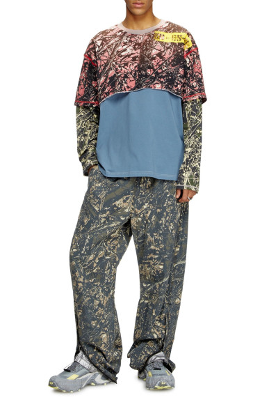 PÓLÓ DIESEL T-BESH-CAMOU T-SHIRT - Kép 2