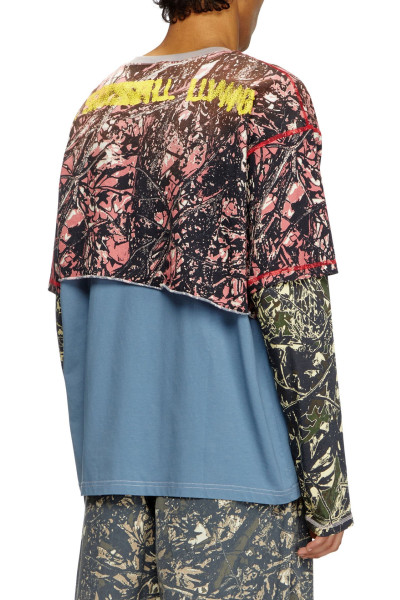 PÓLÓ DIESEL T-BESH-CAMOU T-SHIRT - Kép 3