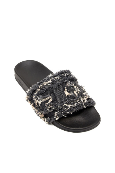 ŠĽAPKY DIESEL MAYEMI SA-SLIDE D DENIM SANDALS - Fotografia č. 6