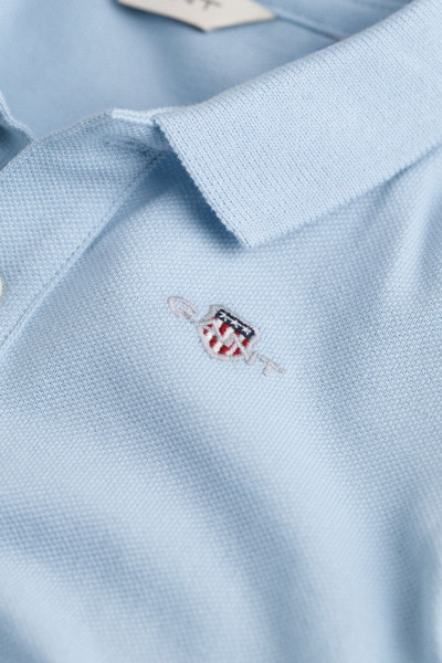 POLOKOŠILE GANT SHIELD PIQUE SS RUGGER - Fotografie č. 2