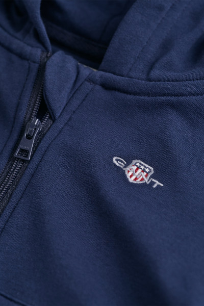MIKINA GANT SHIELD ZIP HOODIE - Fotografia č. 2