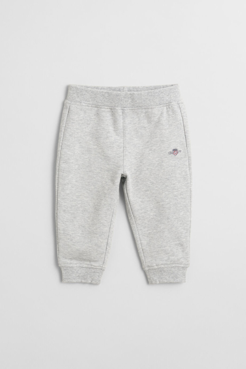 E-shop TEPLÁKY GANT SHIELD PANTS LIGHT GREY MELANGE