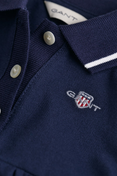 ŠATY GANT PIQUE SPIN DRESS - Fotografia č. 3