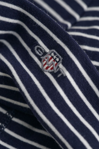 ČEPICE GANT STRIPED SHIELD BEANIE - Fotografie č. 2
