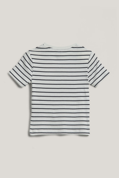 TRIČKO GANT STRIPED SHIELD SLIM T-SHIRT - Fotografie č. 2