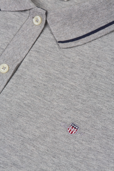 RUHA GANT FITTED POLO PIQUE DRESS - Kép 4
