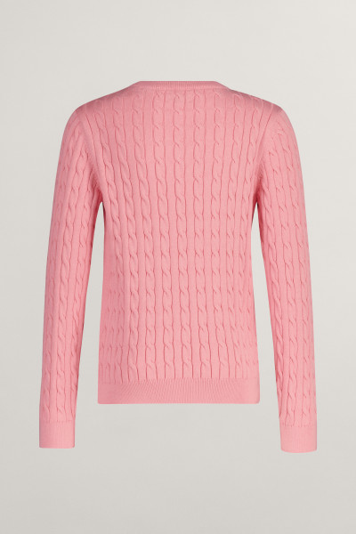 SVETR GANT SHIELD COTTON CABLE C-NECK - Fotografie č. 2