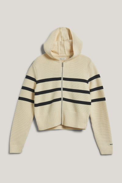 SVETR GANT STRIPED BRETON KNIT SWEATER - Fotografie č. 1