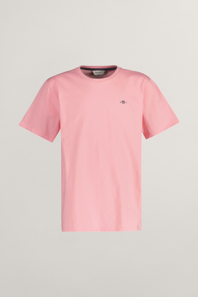 E-shop TRIČKO GANT SHIELD SS T-SHIRT GERANIUM PINK