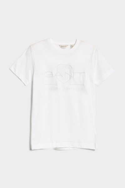 TRIČKO GANT TONAL AS SS T-SHIRT - Fotografie č. 1