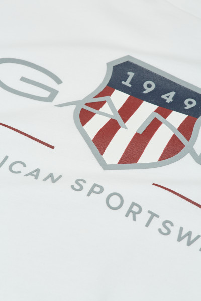 TRIČKO GANT ARCHIVE SHIELD SS T-SHIRT - Fotografie č. 3