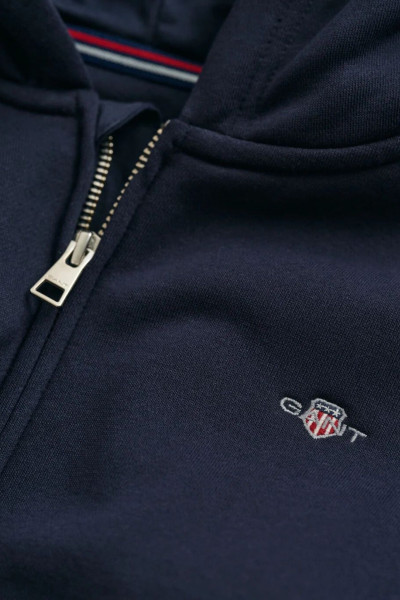 MIKINA GANT SHIELD ZIP HOODIE - Fotografie č. 2