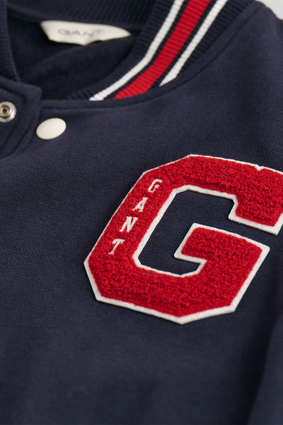MIKINA GANT VARSITY SWEAT JACKET - Fotografie č. 3
