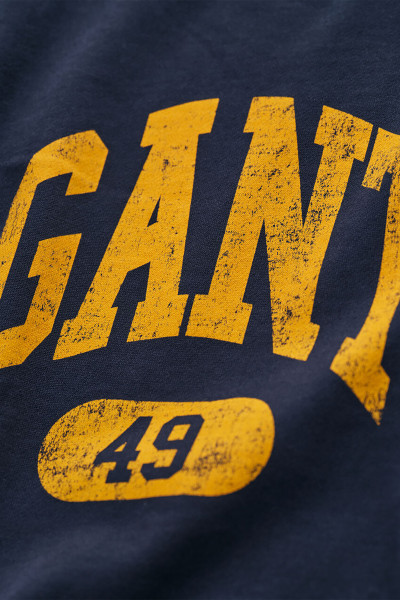 MIKINA GANT 49 ARCH RELAXED C-NECK - Fotografie č. 4