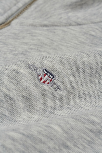MIKINA GANT COLOR BLOCKED SHIELD HALF ZIP - Fotografie č. 3