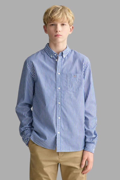 KOŠILE GANT STRIPED SHIELD POPLIN SHIRT - Fotografie č. 1