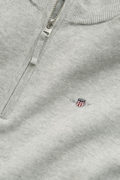 SVETR GANT SHIELD COTTON HALF ZIP - Fotografie č. 2