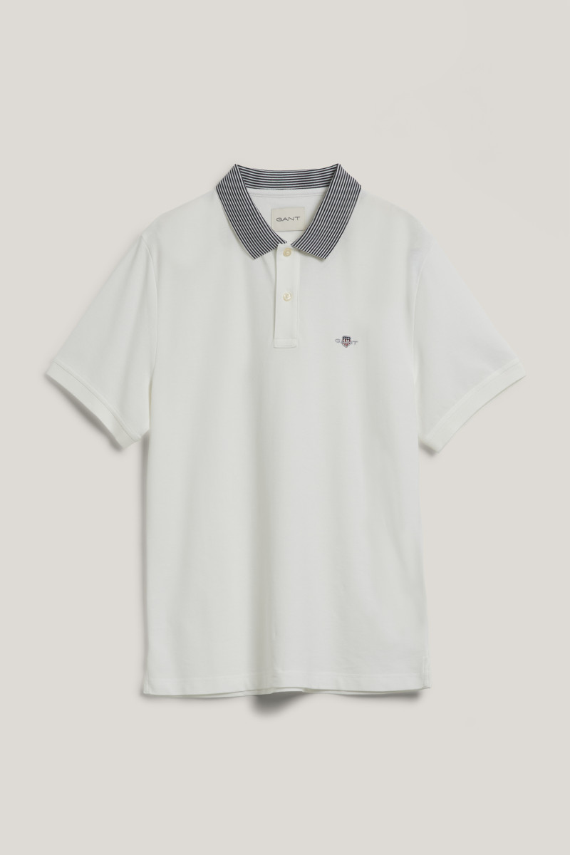 E-shop POLOKOŠILE GANT TIPPING DETAIL POLO EGGSHELL