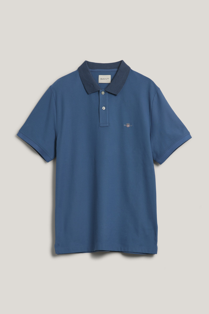 E-shop POLOKOŠILE GANT TIPPING DETAIL POLO SALTY SEA