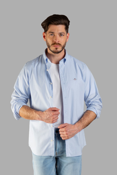 KOŠEĽA GANT SLIM CLASSIC POPLIN SHIRT - Fotografia č. 1